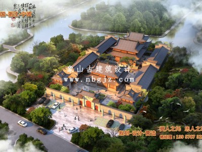 仙游天福寺重建规划效果图